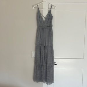 Gray lace dress, US size 8, NWT
